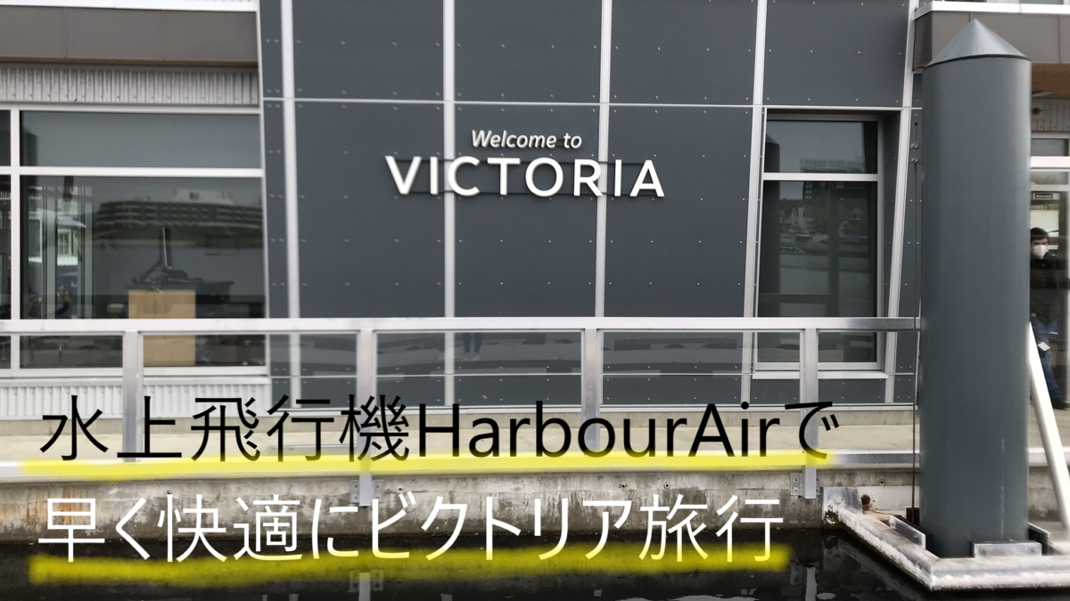 水上飛行機harbourairで快適にビクトリアへ 予約方法と体験レビュー 世界どこでも 情報局